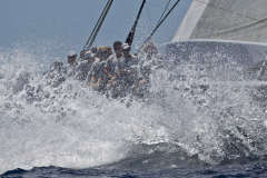 Virgin Gorda, 16/03/12 Loro Piana Caribbean Superyacht Regatta & Rendezvous 2012 Race Day 2: HANUMAN Photo: © Carlo Borlenghi